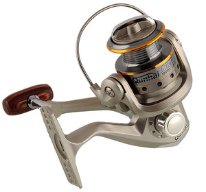 Carrete de pesca Qunhai, 6BB 5,1: 1 carrete de pesca de carpa de bobina de aluminio, carretes de pesca Carrete de pesca Qunhai, 6BB 5,1: 1 carrete de pesca de carpa de bobina de aluminio, carretes de pesca