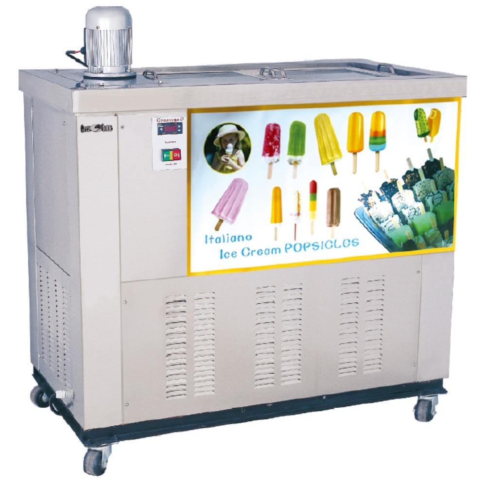 Заводская поставка, машина для производства мороженого, машина для приготовления фруктового льда, 4 формы, емкость 12000 шт., машина для приготовления фруктового льда