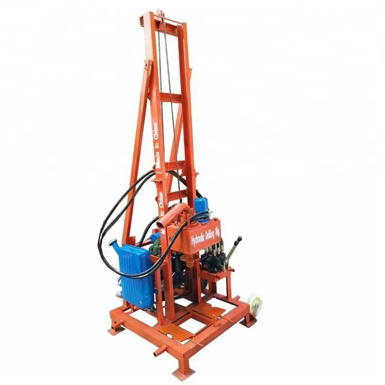 Price Germany Used Diesel Water Bore Well Drilling Rig Machine