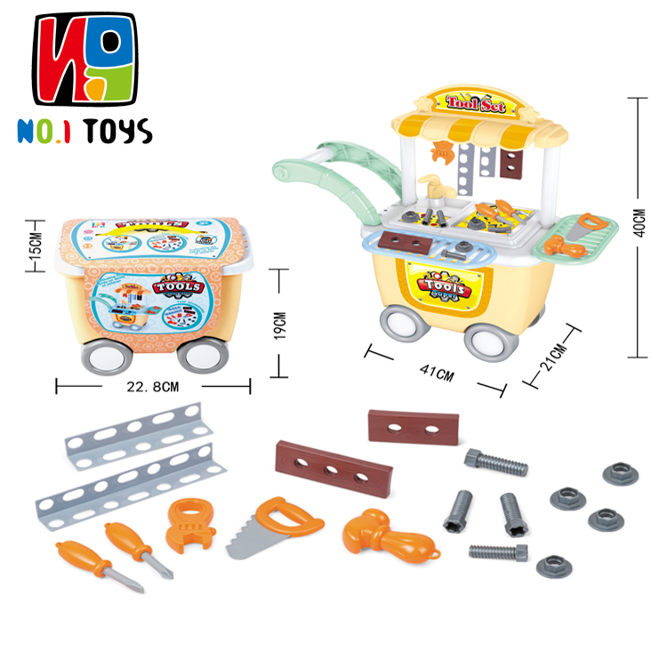 Набор игрушечных инструментов «сделай сам», пластиковая игрушка, набор инструментов для детей | Милый и безопасный набор игрушек