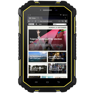 manufacture OEM rugged tablet PC Android6.0 7inch LTE4G network 8000mAn battery
