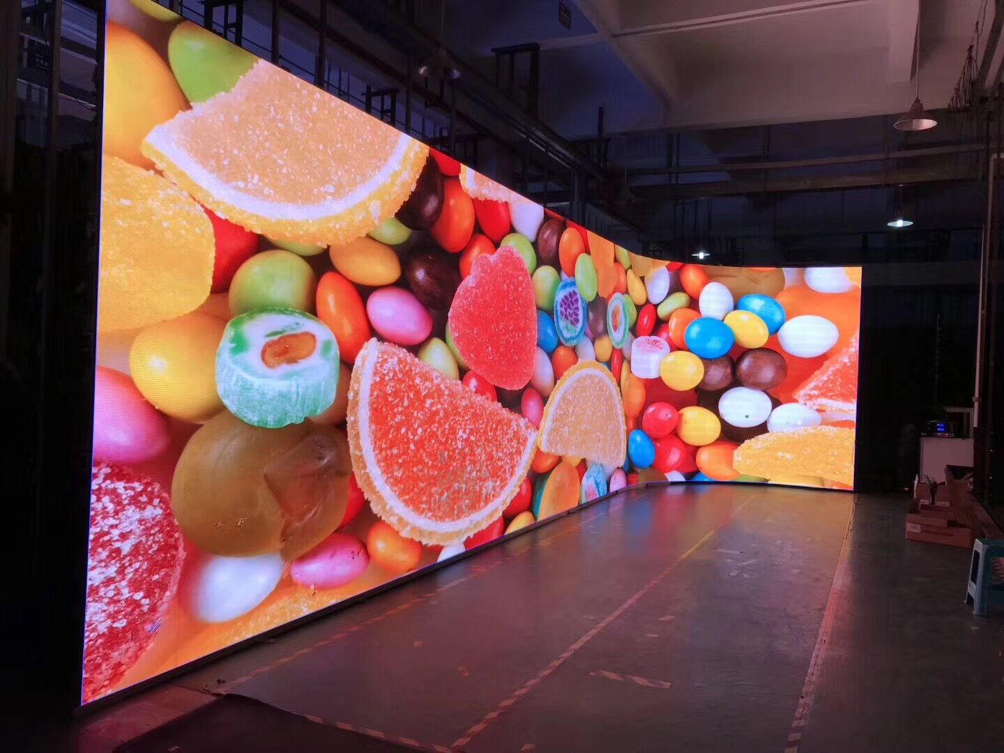 jekaz廉价灵活弯曲led租赁面板屏幕视频墙用于舞台音乐会活动展示曲线