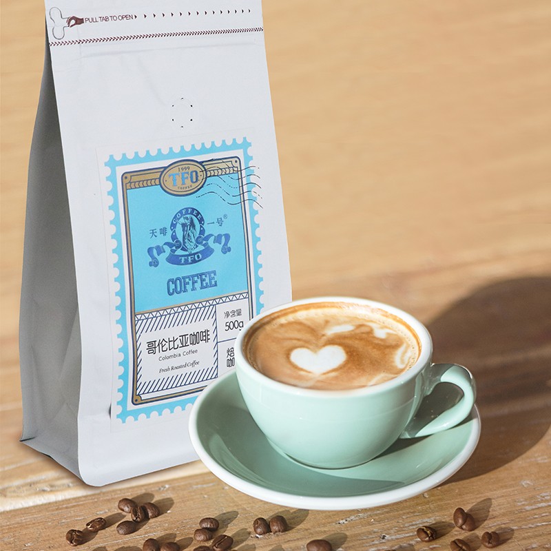 OEM высококачественные жареные колумбийские кофейные зерна