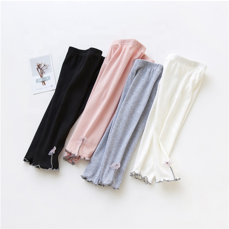 AL-015 От 2 до 7 лет осенние хлопковые леггинсы для детей; Детские брюки для девочек