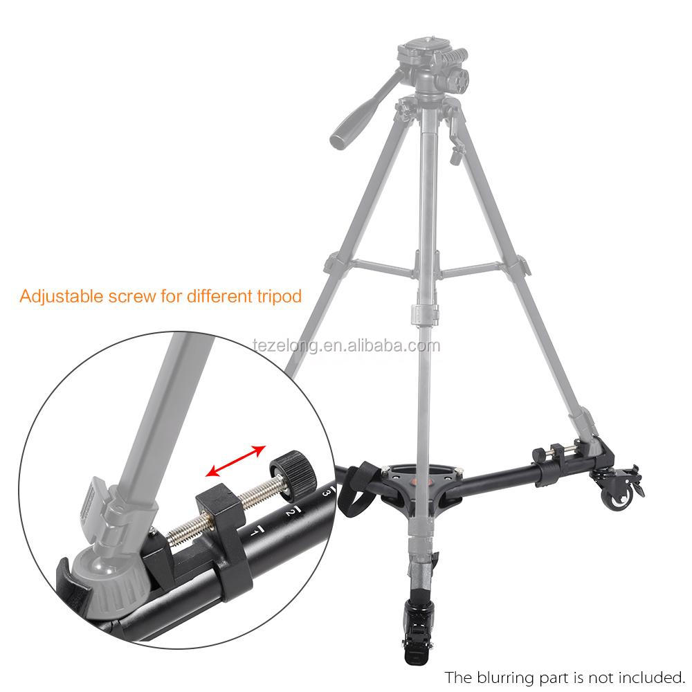 Yunteng 900 Tripod Dolly for Professional Video Cameras - Silent