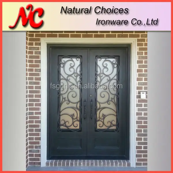 2017คู่เข้าประตูเหล็กดัด