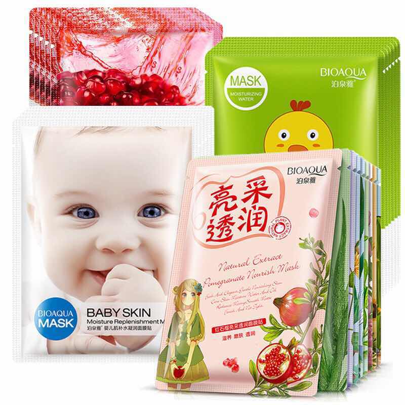 green tea Facial Mask Sheet, Skin Care, Anti Aging, Moisturizing, Cosmetics