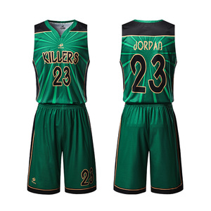 green and black basketball jersey