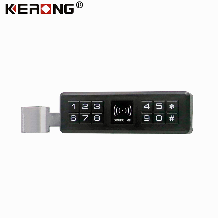 KERONG New Electronic Smart Glass Cabinet Sliding Door Lock