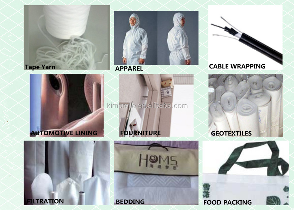 100% Polyamide and PA66/PA Double 6 Spunbonded Fabric for Widely-used