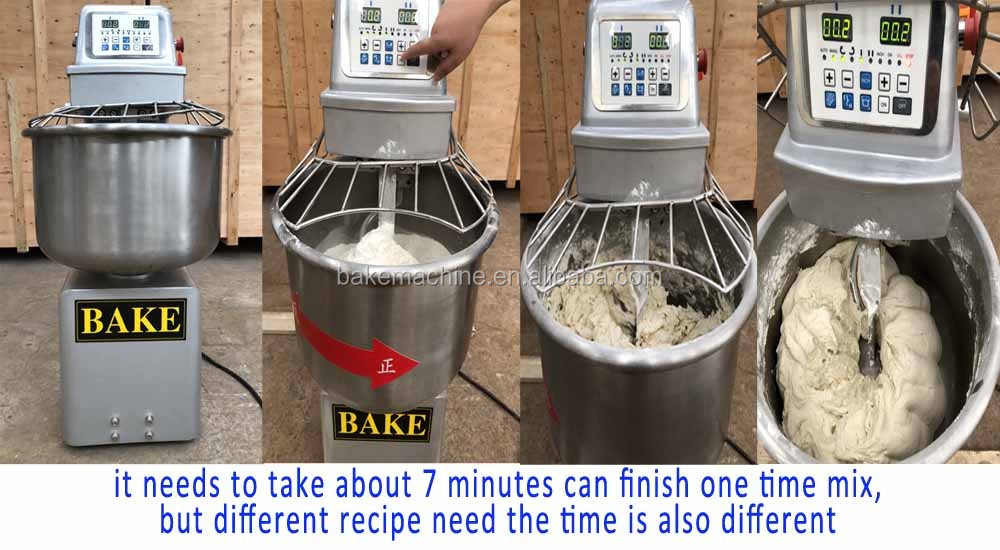 50kg Flour Capacity Bread Making Machine BAKE Dough Mixer - Main Image