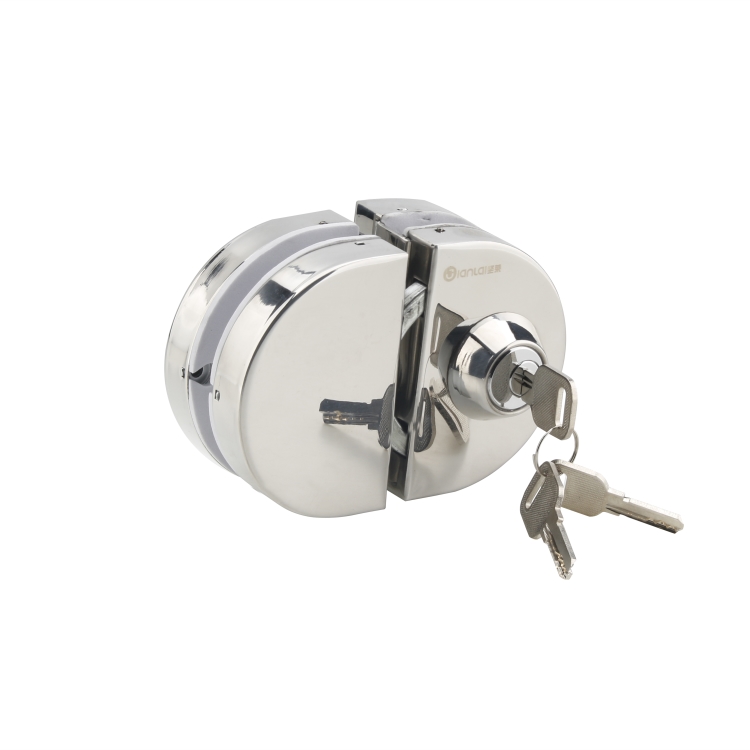 China Supplier Wholesale Frameless Glass Door Hardware Tempered Sliding Glass Door Lock