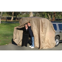 New design factory directly sales camping car roof top shed provide car from sun canopy SUV tent