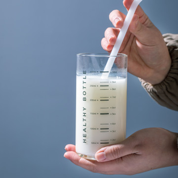 Buy High Borosilicate Heat Resistant Laboratory Measuring Drinking Glass Cup With Handle