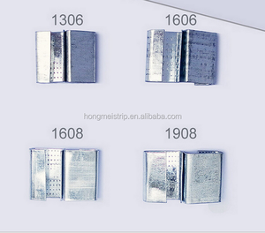 Lowest price Semi Serrated steel strapping seals PP PET poly strapping seals
