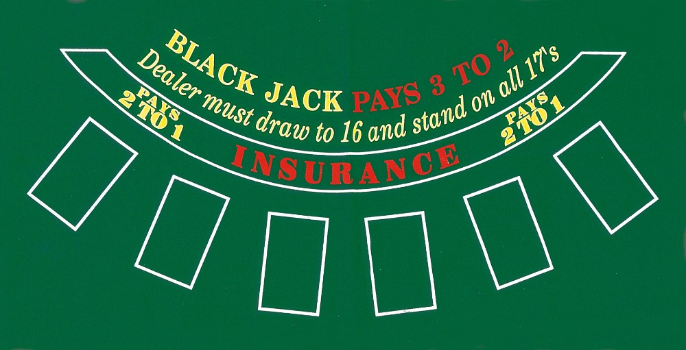 Большой баккара Настольный коврик прочный покер