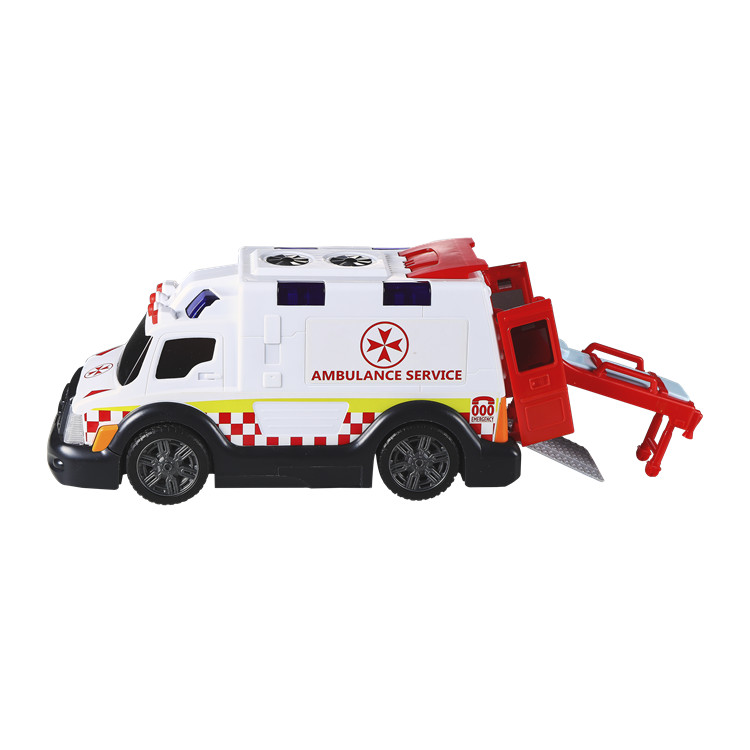 toy ambulance with stretcher