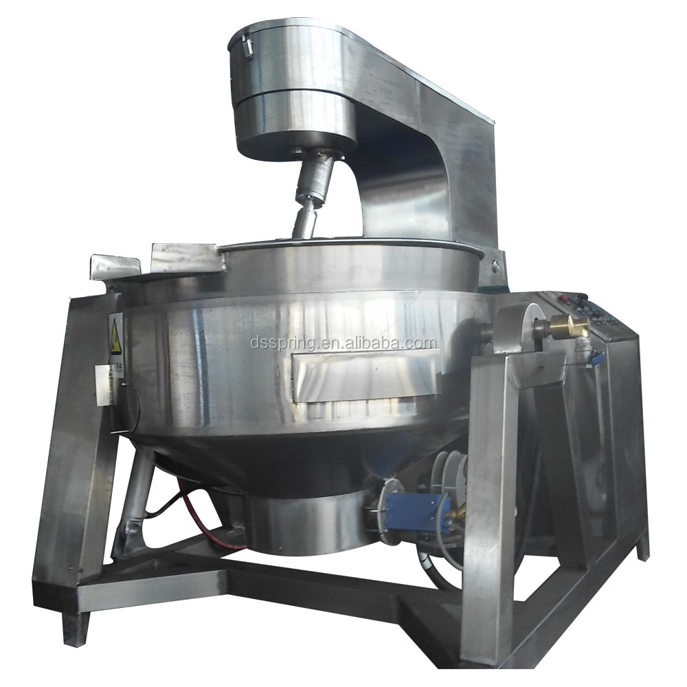 industry large electric caramel cooking mixer machine 50 liters 250l steam jacketed kettle 400l 500l 600l double jacketed kettle
