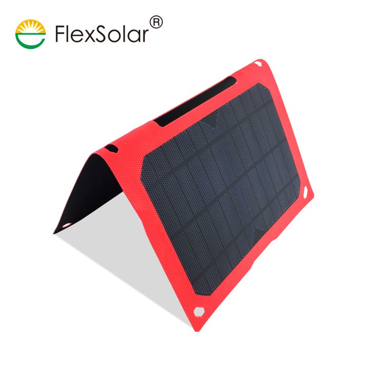 FlexSolar Ультра тонкое складное солнечное зарядное устройство для мобильного телефона