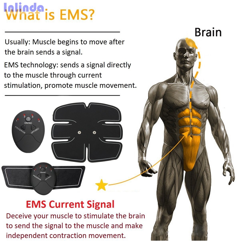 Ceinture abdominale amincissante pour ems, outil de massage et de musculation du corps, livraison à domicile