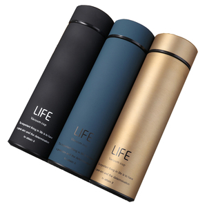 500ml Life Thermos Vacuum Flask Thermos With Filter Stainless Steel 304 Thermal Cup Coffee Mug Thermos Water Bottle