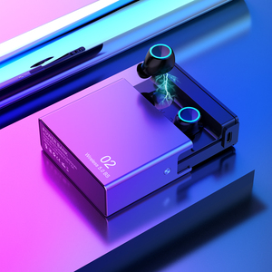 Smart BT 5.0 Stereo Waterproof Ear Buds Wireless Magnet Earphone TWS With Charging Box