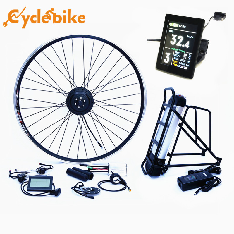 700C Electric Bike//eBike Conversion Kit Front Hub Motor 16/"//20/"//24/"//26/"//28/" Rim