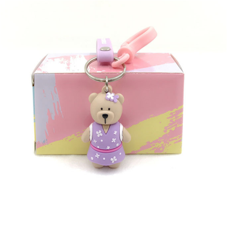 Горячая продажа Новые рекламные пользовательские 3D резиновые пользовательские мягкие ПВХ брелки