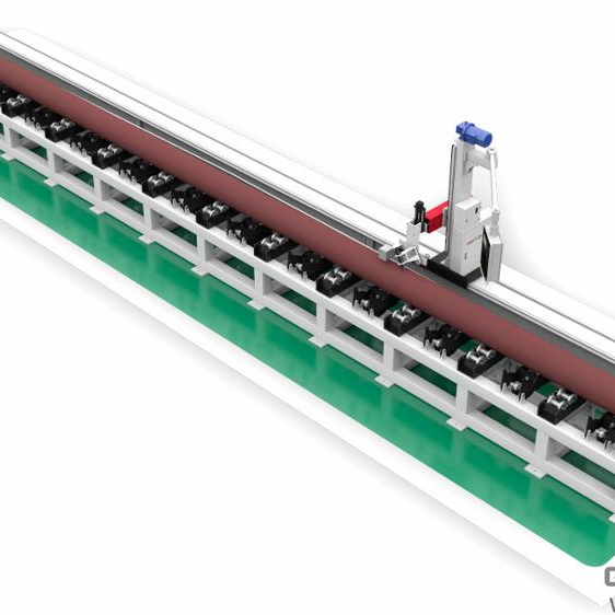 Станок для плазменной/плазменной резки труб с ЧПУ (роликовый стенд)