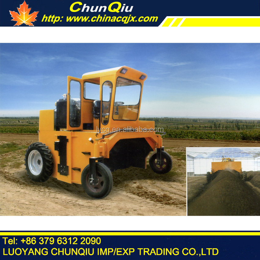 MECHANICALLY DRIVEN SELF-PROPELLED COMPOST