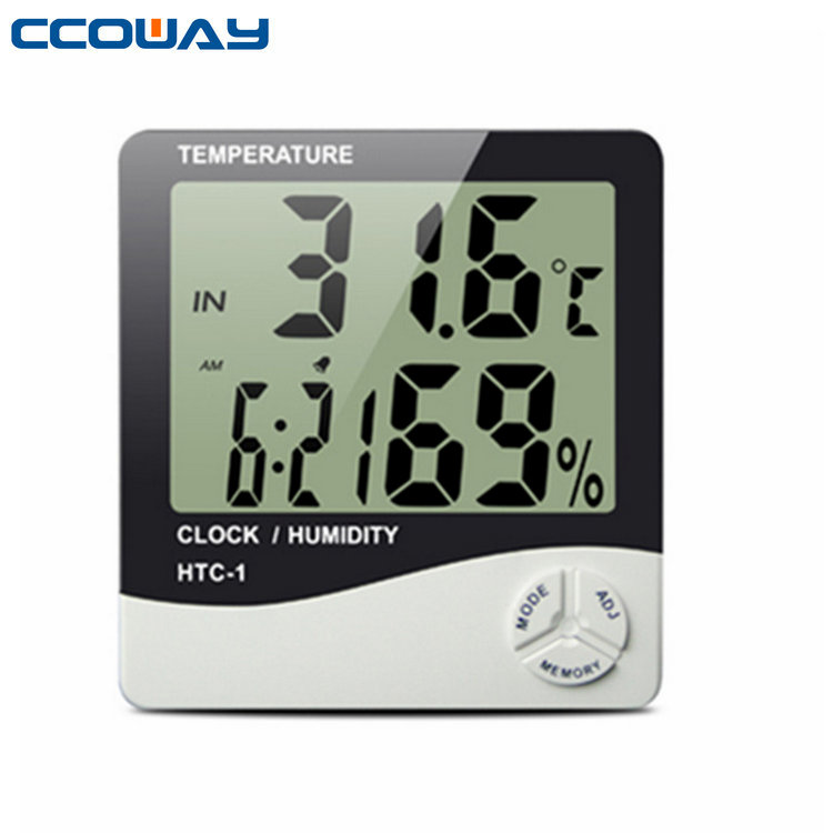 Clock humidity htc 1. Htc-2 цифровой термометр-гигрометр. цифровой гигрометр - метеостанция htc-2. термометр datronn htc-2. термометр htc 2 htc 2 thermometer.