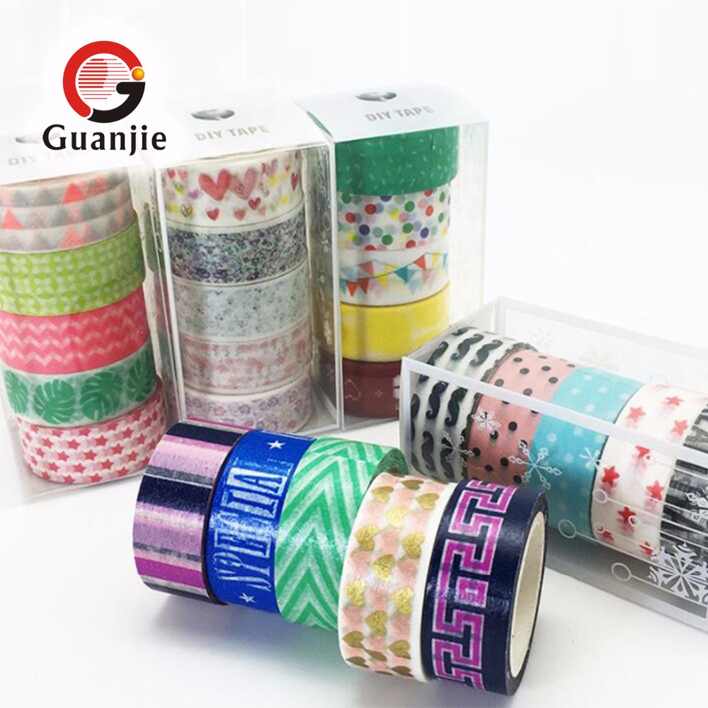 Китайская фабрика, Маскировочная лента из разноцветной бумаги васи