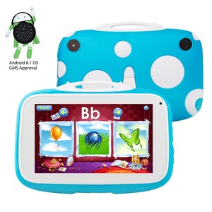 7 inch wifi tablet Android 8.1 quad core kids tablet gift for children game tablet
