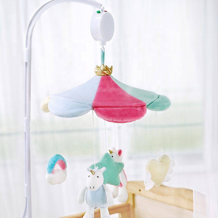 Детские игрушки кровать кроватки музыкальный висит колокол с 30 английских песен