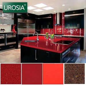 Sparkle Red Quartz Countertops Sparkle Red Quartz Countertops