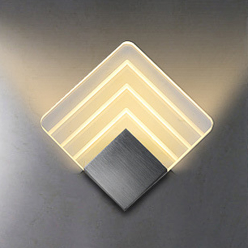 140 * 42毫米 5 w 室内现代简约亚克力 led 壁灯 led 壁灯 led 现代墙