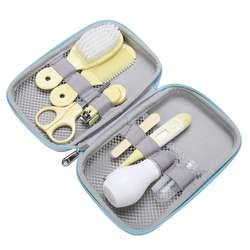 Nail Clipper Scissors Hair Brush Comb Manicure infant healthcare Daily Care Baby Grooming Kit