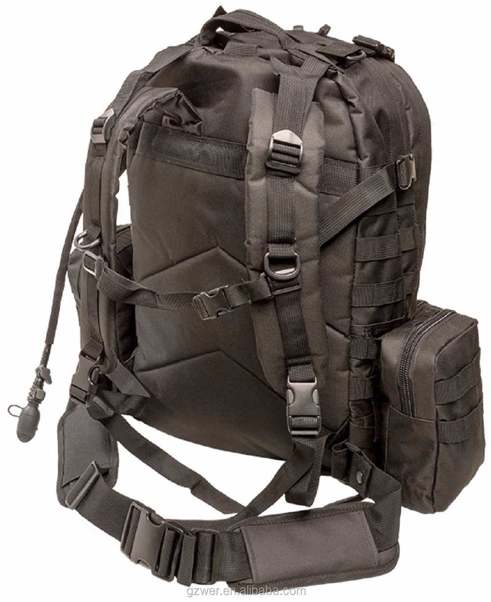 自定义组合模式战术军用背包水囊