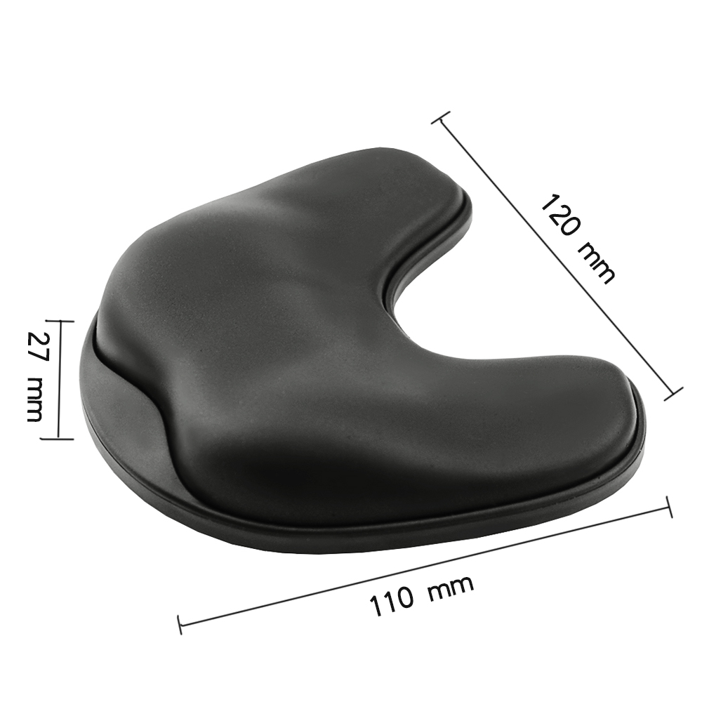Ergo<i></i>nomic Gaming Rubber Mouse Pad Rolling Material Gel Wrist Support Sliding Movable Wrist Rest