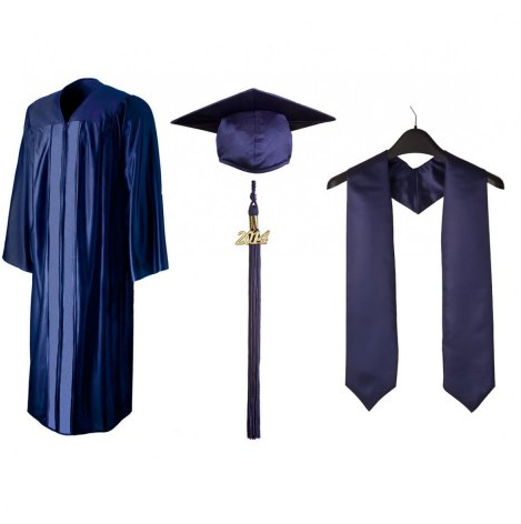 英国大学典礼学士毕业长袍礼服