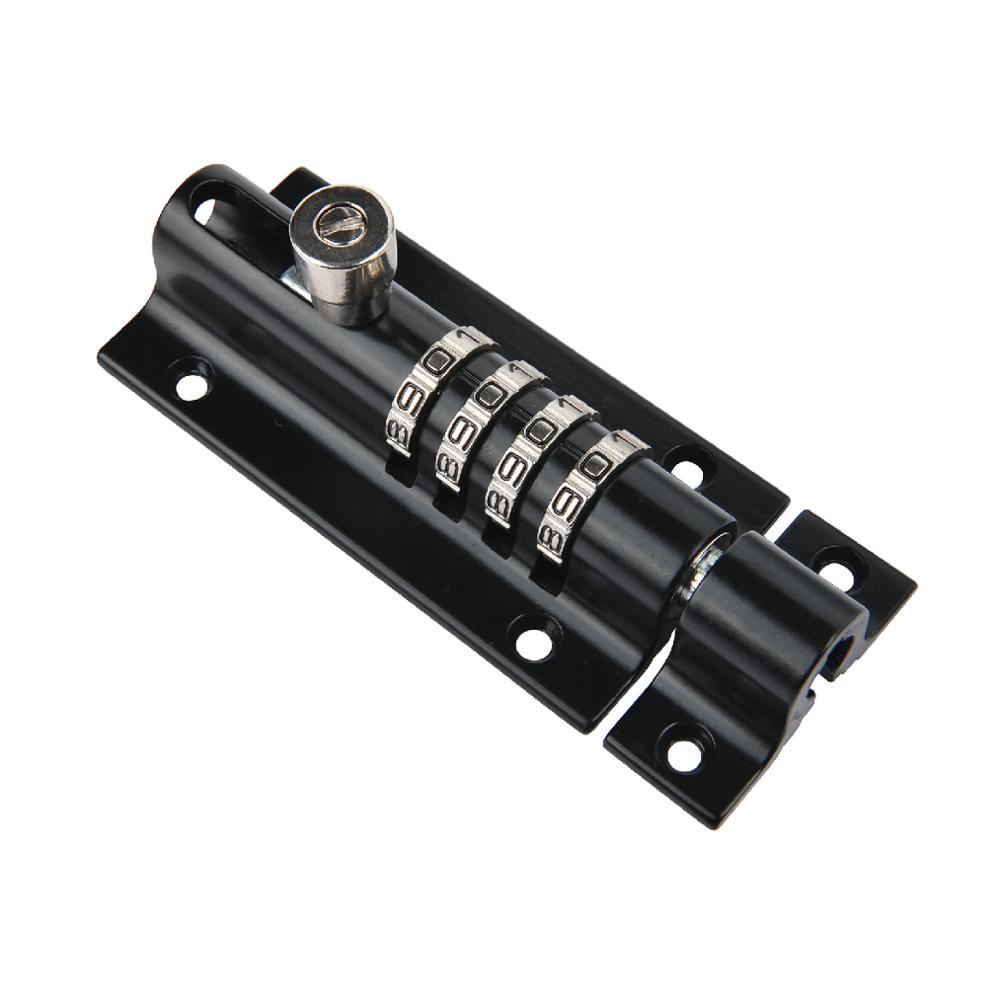YH1880 Top selling superior quality 4 Digit Combination Sliding Bolt latch door lock