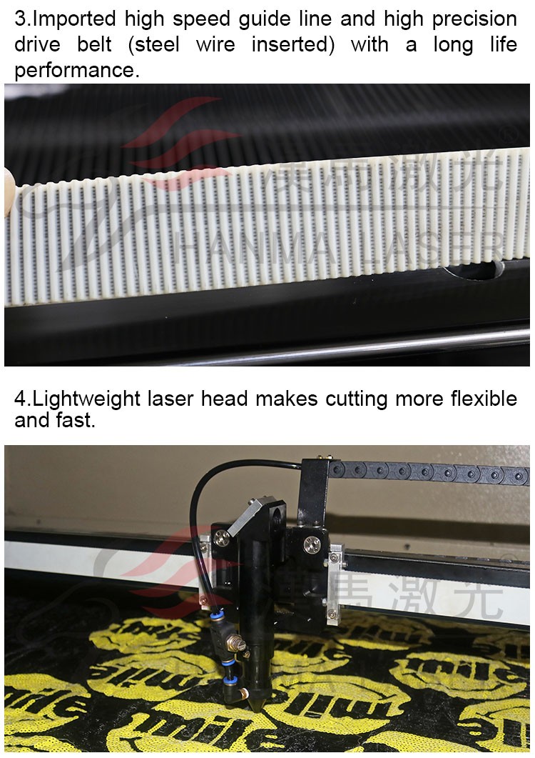 Laser Cutting Machine Fabric Leather Paper SCCD Laser Cutting Machine made in China Hot sale CO2 laser nonmetal cutting machine