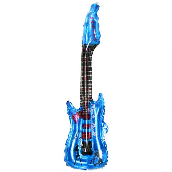 6pcs Large Size 91cm Inflatable Air Guitar Kids Children Toy Blow Up Party