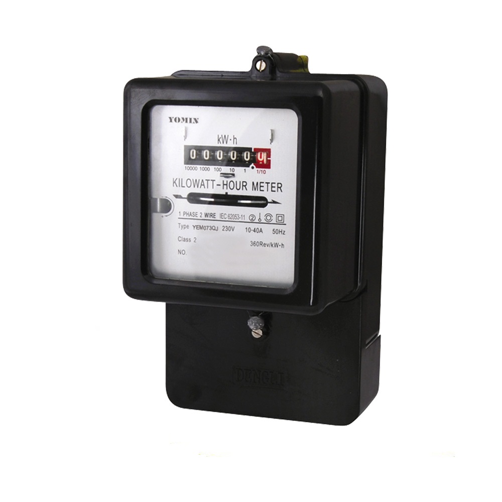 AC Front Board Single Phase KWH Meter Indoor Outdoor Energy Meter DD862 Active Energy Meter