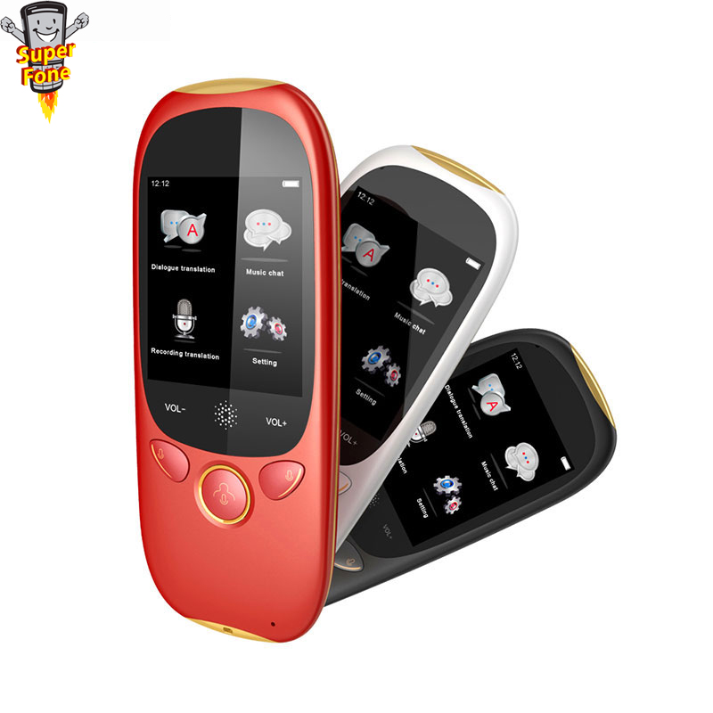 Карманный умный переводчик, 75 языков, высокоточный мгновенный переводчик голоса в режиме реального времени