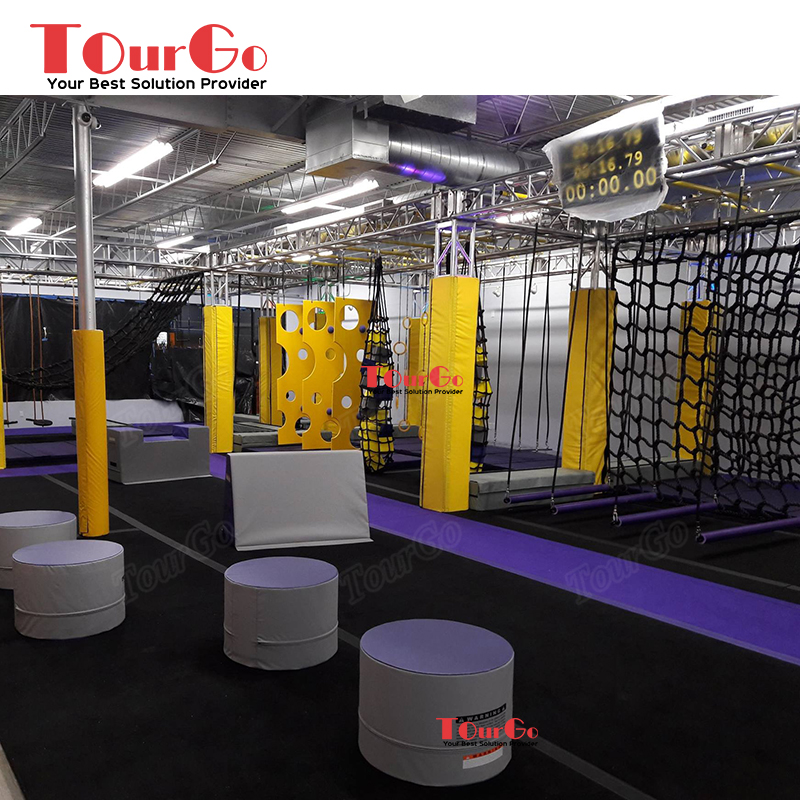 obstacle course ninja warrior gym for kids