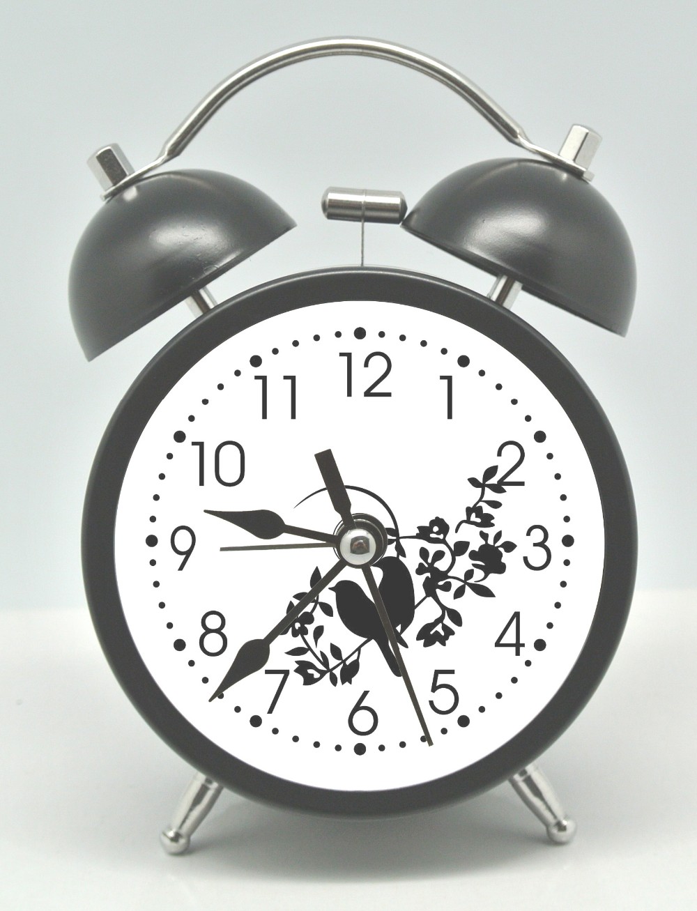 石英模拟表时钟,金属压钟,金属双铃闹钟