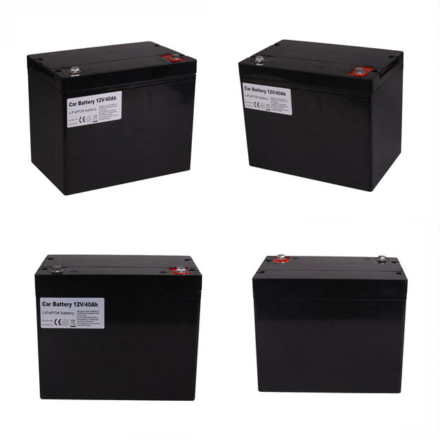 smartbatteryeco.com POWER Customized 60Ah 80Ah LiFePO4 12V Car Battery Lithium Auto Battery 20Ah 40Ah with BMS
