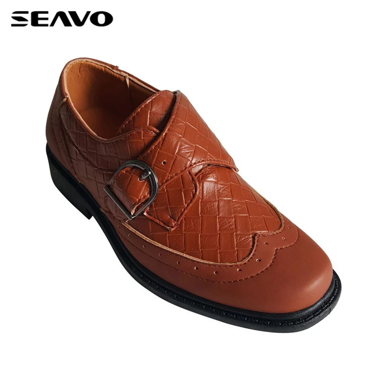 Коричневые туфли SEAVO boys из искусственной кожи