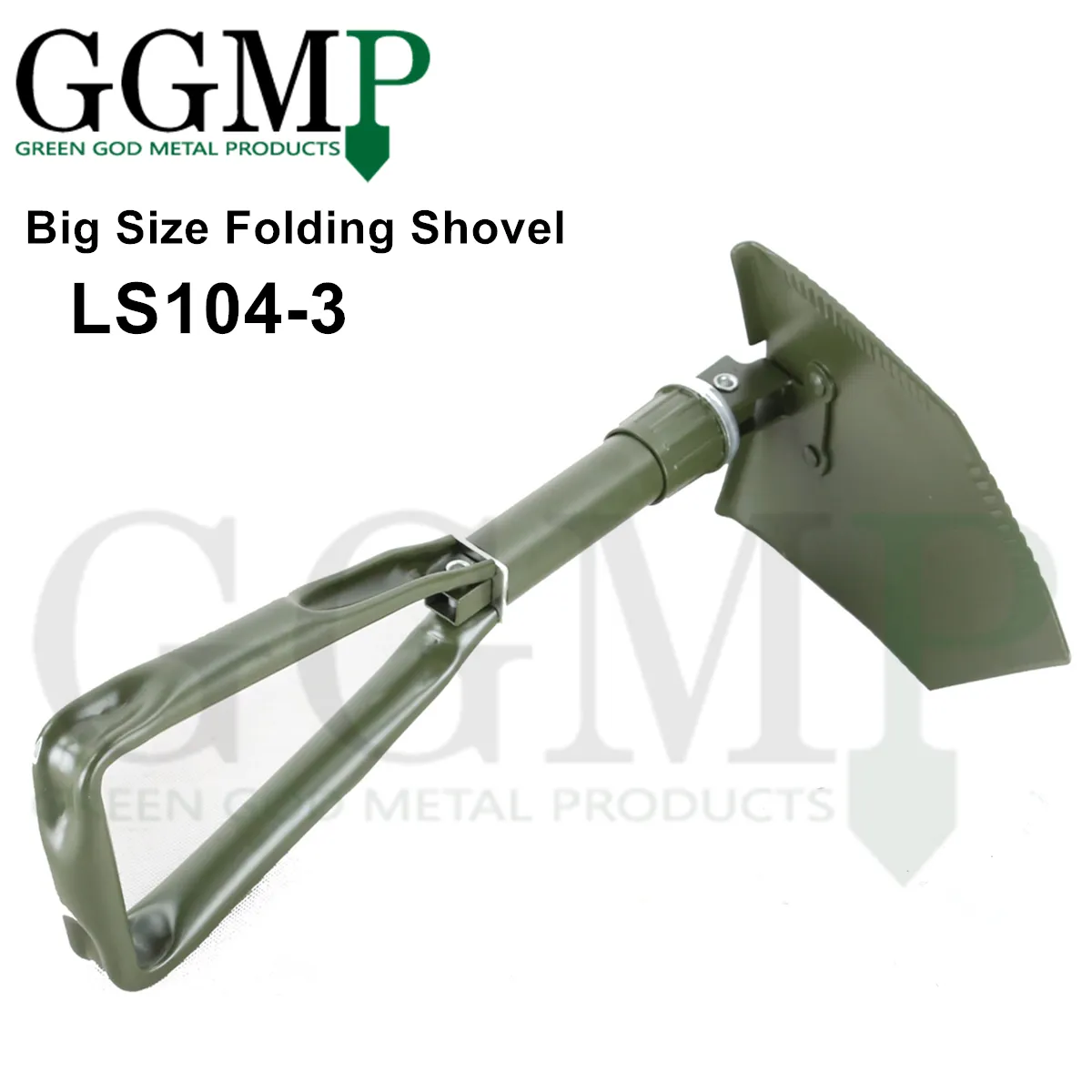Army Military Folding Spade Shovel Camping Metal Detecting Mini Tool Pouch GS